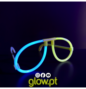 Óculos Glow Aviador (Pack 6)