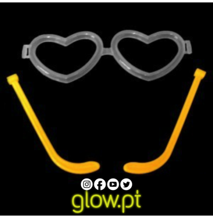 Conectores para Óculos Coração Glow (pack 5)