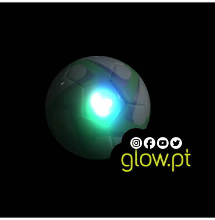 Bola de Futebol com LED