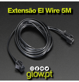 Extensão El Wire 5 Metros